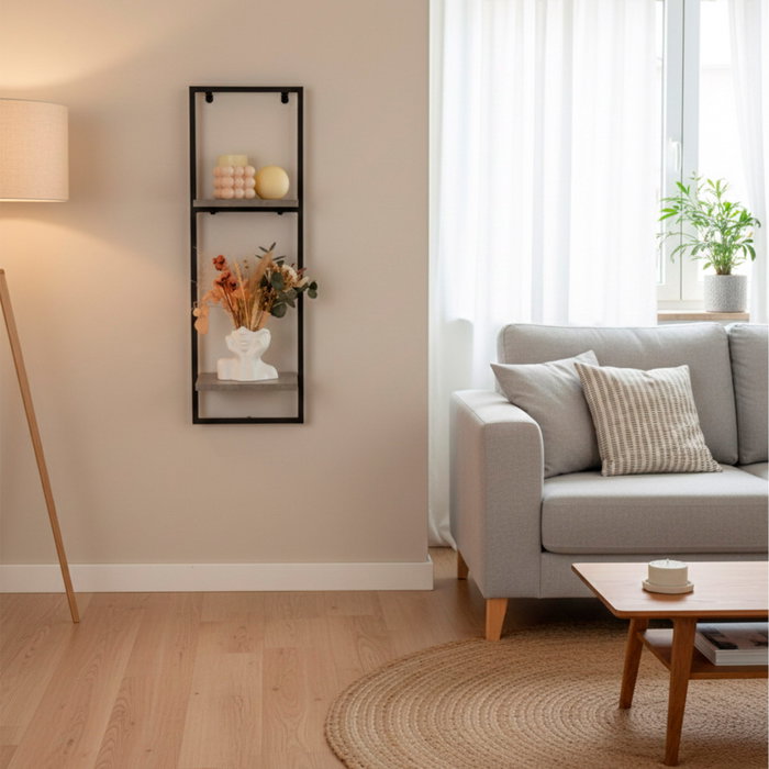 MAX HOME-ESTANTERIA PARED 2 BA