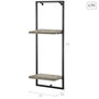 MAX HOME-ESTANTERIA PARED 2 BA