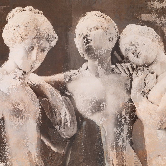 Cuadro Impresión Tres Gracias 104 X 4,70 X 104 cm
