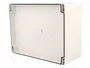 FIBOX EURONORD Carcasa Universal Gris ABS