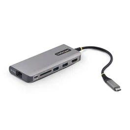 StarTech.com Hub Multipuertos USB-C 177B-USBC-MULTIPORT Gris