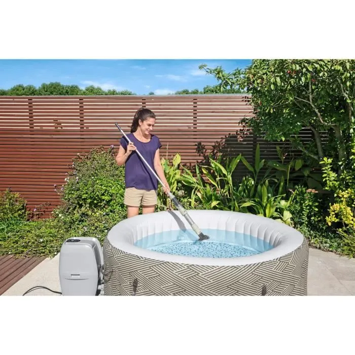 Bestway Aquascan Electric Volumerador BES6942138904864, Batería Recargable para Spa y Piscina hasta 2m Diámetro