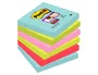 Post-It Notas Adhesivas Super Sticky 4 Colores Lugares Cosmic 76x76 mm, 6 Blocs