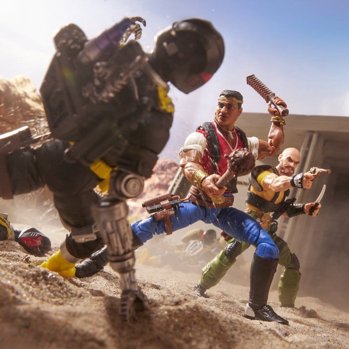 Hasbro Set de 2 Figuras G.I. Joe Classified Series David Red Dog Taputapu y Varujan Taurus Ayvazyan
