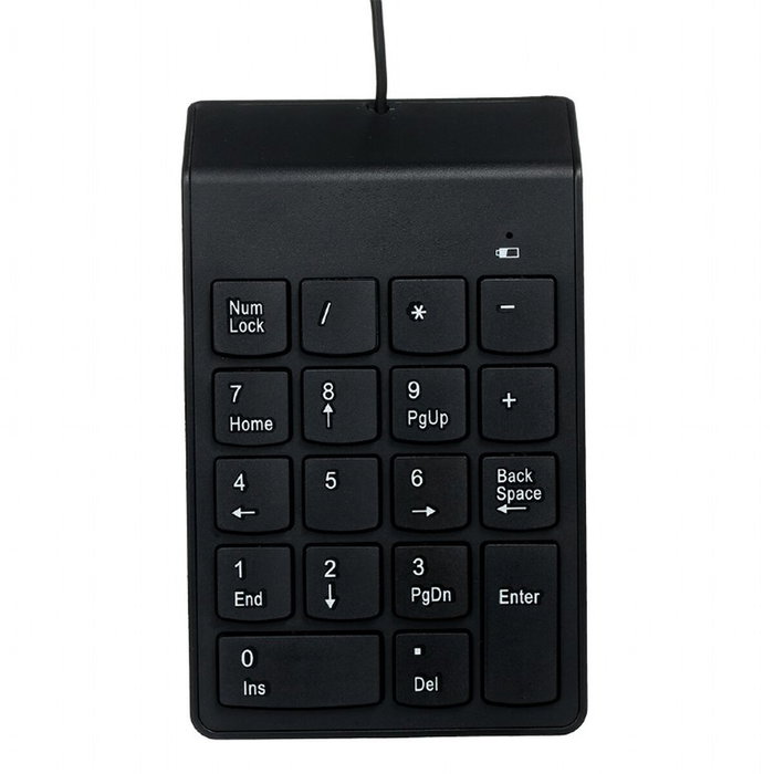Gembird KPD-U-03 Teclado Numérico USB 18 Teclas Negro Slim