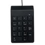 Gembird KPD-U-03 Teclado Numérico USB 18 Teclas Negro Slim