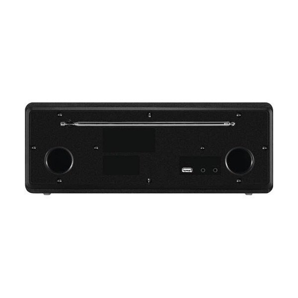 TechniSat DigitRadio 372 CD BT - Radio digital para cocina con CD, Bluetooth 5.0, DAB+, FM, pantalla de 2.4", color negro