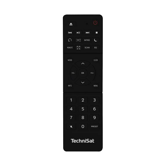 TechniSat DigitRadio 372 CD BT - Radio digital para cocina con CD, Bluetooth 5.0, DAB+, FM, pantalla de 2.4", color negro