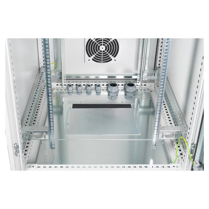 Digitus Armario de red industrial independiente interior IP55 42U (42HE), 800 x 800 mm, capacidad de carga 1500 kg, color gris Digitus Armario de red industrial independiente interior IP55 42U (42HE), 800 x 800 mm, capacidad de carga 1500 kg, color gris