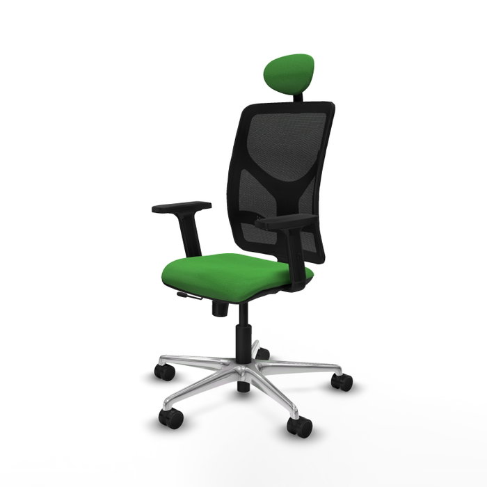 PIQUERAS Y CRESPO Silla de oficina Motilla con mecanismo Sincro/Traslack, Verde y Negro PIQUERAS Y CRESPO Silla de oficina Motilla con mecanismo Sincro/Traslack, Verde y Negro