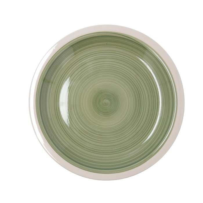 Plato Llano Cerámico Calypso Quid 27 cm (12 Unidades) Plato Llano Cerámico Calypso Quid 27 cm (12 Unidades)