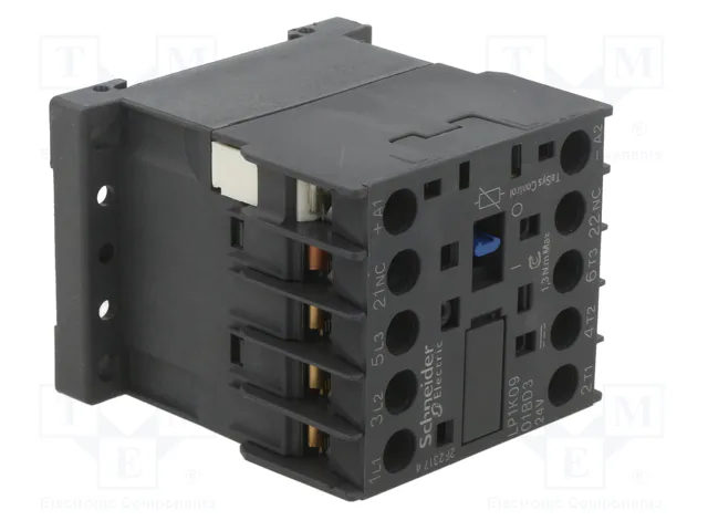 SCHNEIDER ELECTRIC LP1K0901BD3 Contactor 3-polar 9A 24VDC SCHNEIDER ELECTRIC LP1K0901BD3 Contactor 3-polar 9A 24VDC