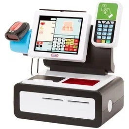 Little Tikes LIT50743630439 Mi primera caja registradora Juego de imitación Con accesorios y ruidos realistas A partir de 3 años