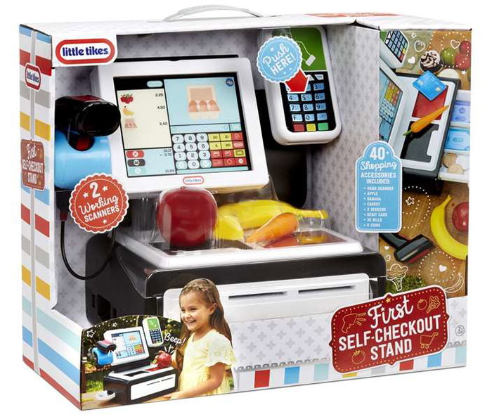 Little Tikes Mi Primera Caja Registradora con accesorios y sonidos