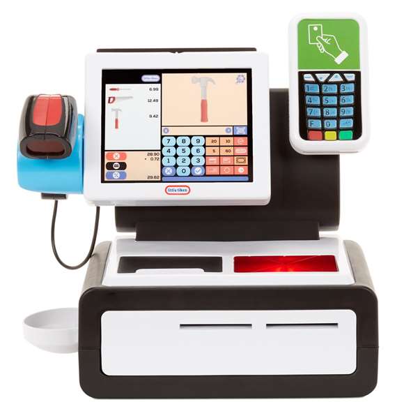 Little Tikes Mi Primera Caja Registradora con accesorios y sonidos