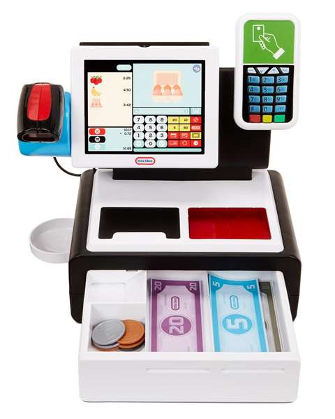 Little Tikes Mi Primera Caja Registradora con accesorios y sonidos