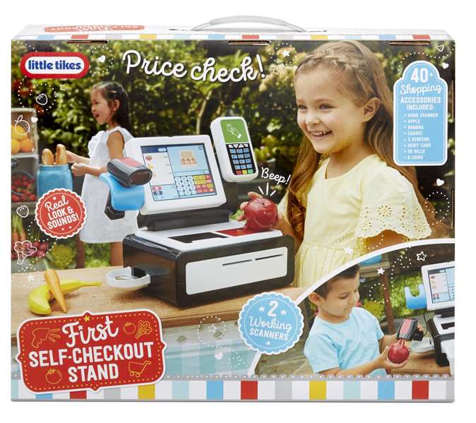 Little Tikes Mi Primera Caja Registradora con accesorios y sonidos