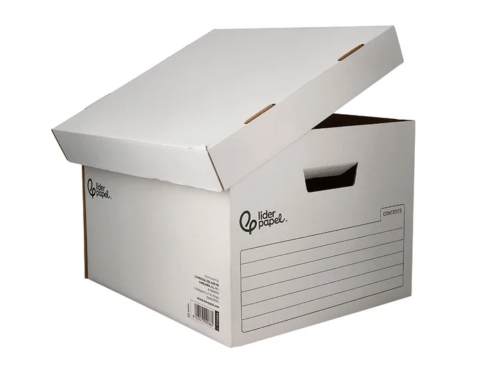 Liderpapel Cajón Contenedor de Archivo Automático Kraft