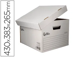 Liderpapel Cajón Contenedor de Archivo Automático Kraft