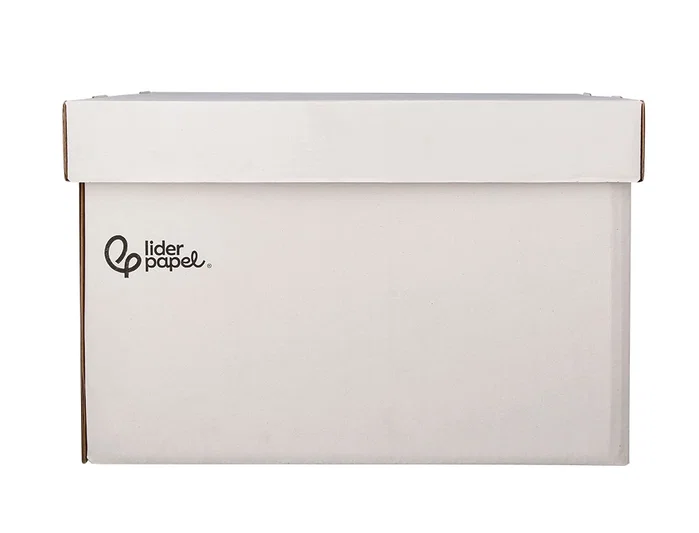 Liderpapel Cajón Contenedor de Archivo Automático Kraft