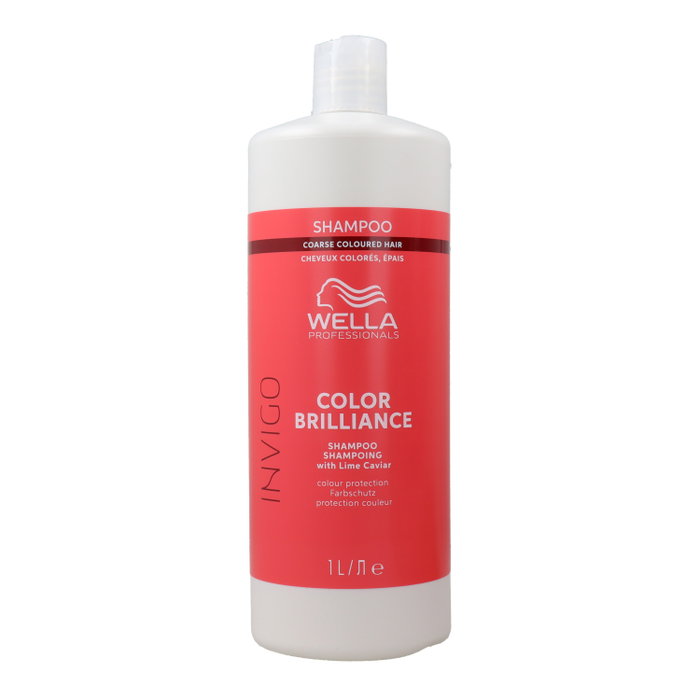 Wella Professionals Invigo Color Brilliance Champú Protector del Color Cabellos gruesos 1000 ml Wella Professionals Invigo Color Brilliance Champú Protector del Color Cabellos gruesos 1000 ml