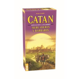 Devir Catan Mercaderes y Bárbaros Expansión 5-6 Jugadores Juego de Mesa