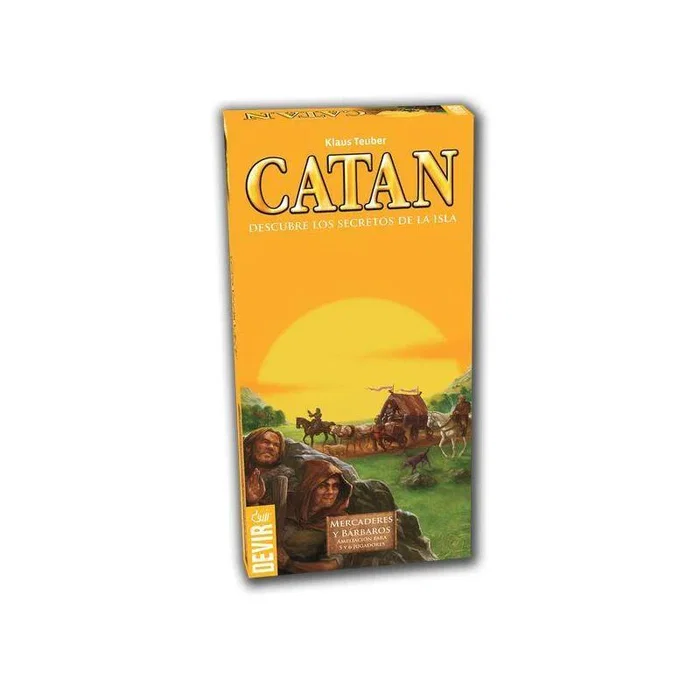 Devir Catán Mercaderes y Bárbaros Expansión 5-6 Jugadores Devir Catán Mercaderes y Bárbaros Expansión 5-6 Jugadores