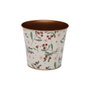 Maceta Versa Metal Minimalista Bayas 13,3 X 11,3 X 13,3 CM