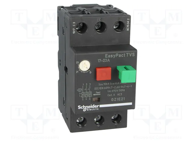 SCHNEIDER ELECTRIC Interruptor motorizado Easy TeSys 9kW 230÷690VAC