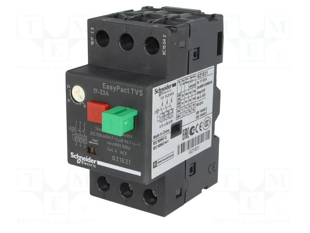 SCHNEIDER ELECTRIC Interruptor motorizado Easy TeSys 9kW 230÷690VAC