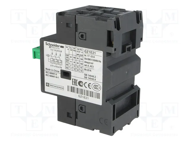 SCHNEIDER ELECTRIC Interruptor motorizado Easy TeSys 9kW 230÷690VAC
