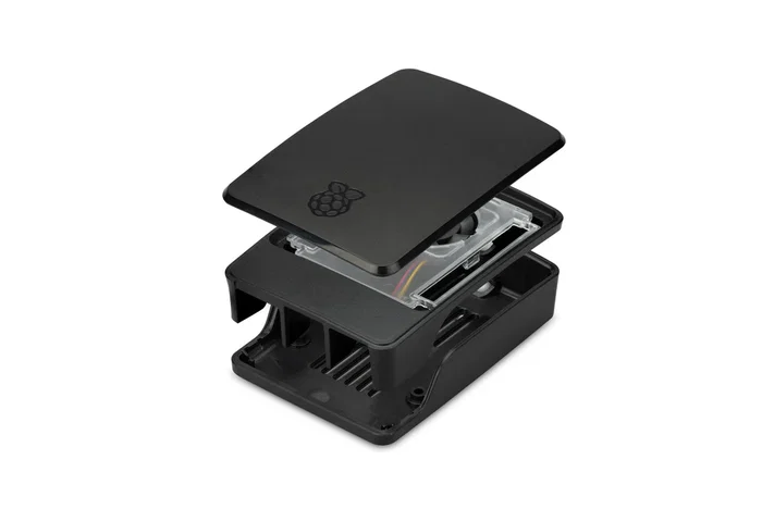 Raspberry Pi SC1160 Funda oficial para Raspberry Pi 5 - Negro y Gris