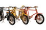 DKD Home Decor Vehículo de Decoración Metal Bici Surtido de 3 Unidades