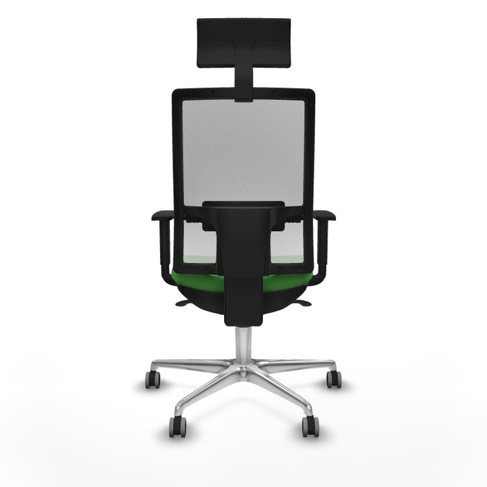PIQUERAS Y CRESPO Silla de oficina Horna Verde y Blanco con Mecanismo Sincro PIQUERAS Y CRESPO Silla de oficina Horna Verde y Blanco con Mecanismo Sincro