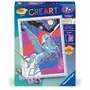 Ravensburger CreArt Kids Pegaso Brillante 25830 - Kit Pintura por Números 18 x 24 cm, Edades 7+