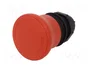LOVATO ELECTRIC Interruptor de emergencia Platinum rojo 22mm