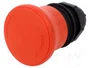 LOVATO ELECTRIC Interruptor de emergencia Platinum rojo 22mm