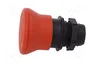 LOVATO ELECTRIC Interruptor de emergencia Platinum rojo 22mm