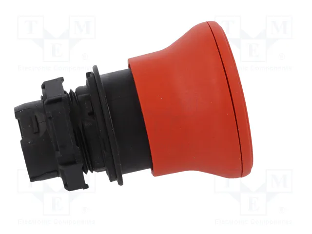 LOVATO ELECTRIC Interruptor de emergencia Platinum rojo 22mm
