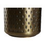 DKD Home Decor Set de 2 Mesitas Auxiliares de Metal con Tapa Dorada