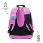 Totto Mochila Escolar Gatos Astronautas MA04ECO029-2310N-9I9 Rosa