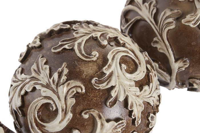 DKD Home Decor Bola de Decoración de Resina Surtida 13x13x13 cm DKD Home Decor Bola de Decoración de Resina Surtida 13x13x13 cm