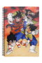 Sd Toys Europe S.L. Libreta Espiral Efecto 3D A4 Goku vs Vegeta Dragon Ball Z