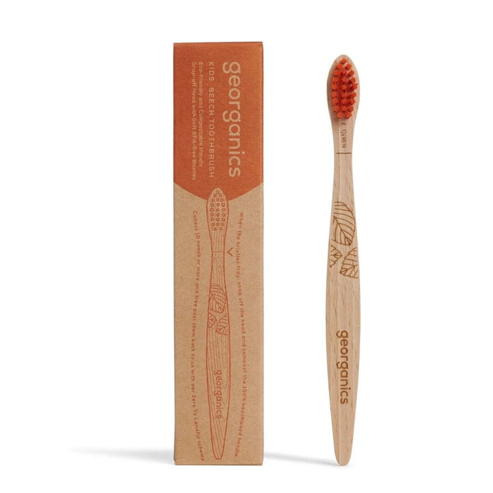 Georganics Cepillo de Dientes de Madera de Haya Kids Georganics Cepillo de Dientes de Madera de Haya Kids