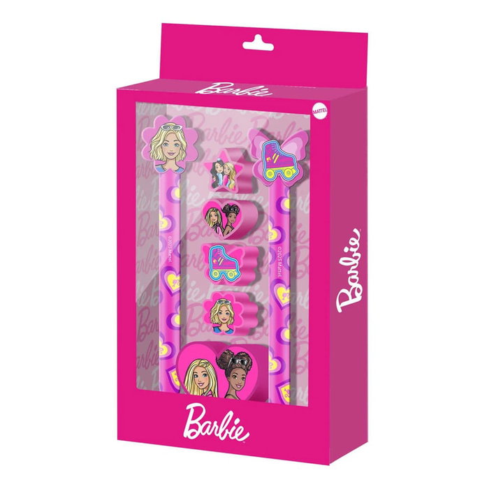 Karactermania Set de Escritura Barbie Rosa Karactermania Set de Escritura Barbie Rosa