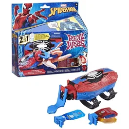 Hasbro Spider-Man Ultimate Web Blaster Lanzador de Telarañas Real F8734