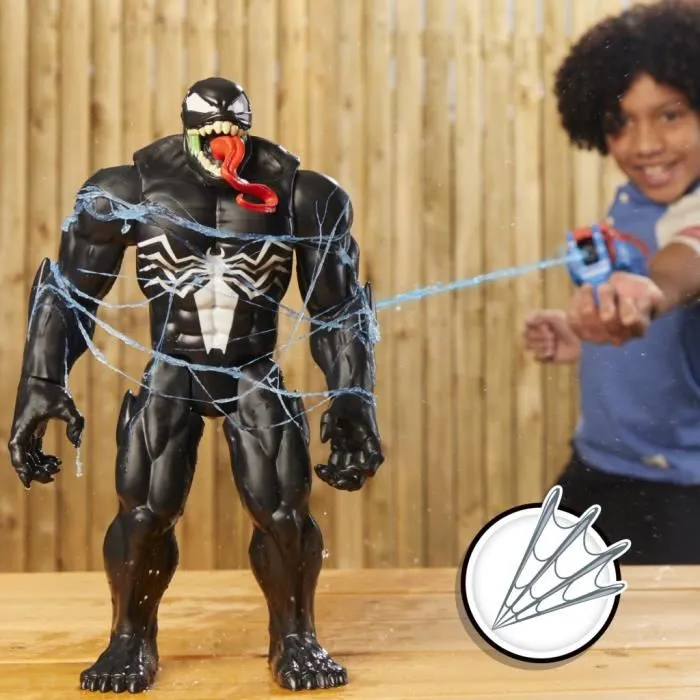 Hasbro HAS5010996166777 Ultimate Spider-Man Web Shooter Blaster 2 en 1 Juguete de Vestir de Spider-Man para 5 Años Marvel Real Webs Hasbro HAS5010996166777 Ultimate Spider-Man Web Shooter Blaster 2 en 1 Juguete de Vestir de Spider-Man para 5 Años Marvel Real Webs