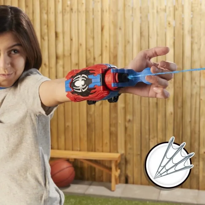 Hasbro HAS5010996166777 Ultimate Spider-Man Web Shooter Blaster 2 en 1 Juguete de Vestir de Spider-Man para 5 Años Marvel Real Webs Hasbro HAS5010996166777 Ultimate Spider-Man Web Shooter Blaster 2 en 1 Juguete de Vestir de Spider-Man para 5 Años Marvel Real Webs