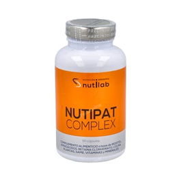 NUTILAB Nutipat Complex 90 Cápsulas - Suplemento Hepático con Cardo Mariano