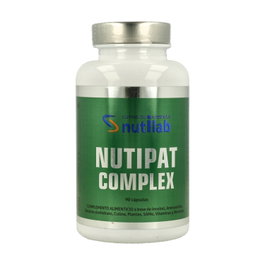 Nutilab Nutipat Complex 90 cápsulas Complemento Alimenticio Detox con Inositol, Vitaminas y Minerales